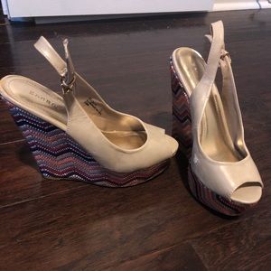 Colorful Wedge Heels